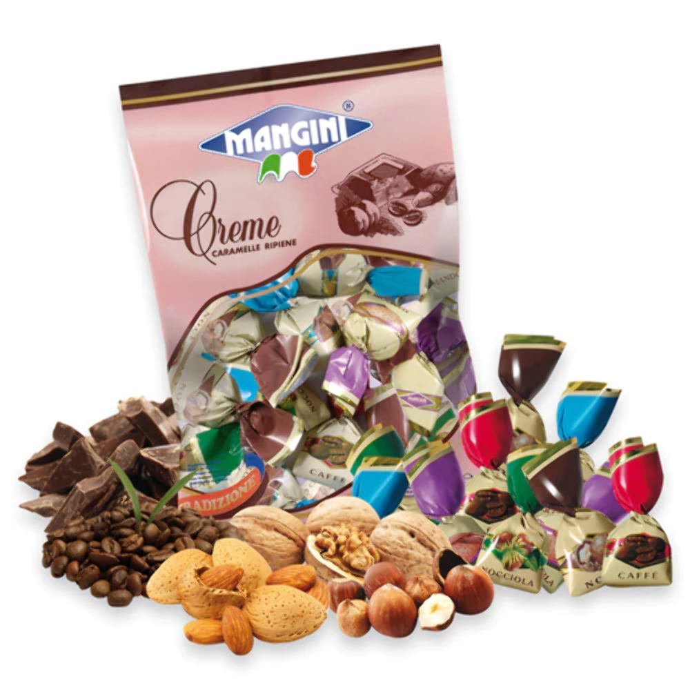 Caramelle Creme Mangini Kg 1