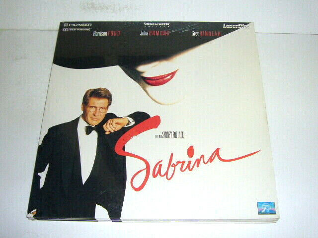 Sabrina - Harrison Ford / Julia Ormond Laser Disc 1996 SIGILLATO