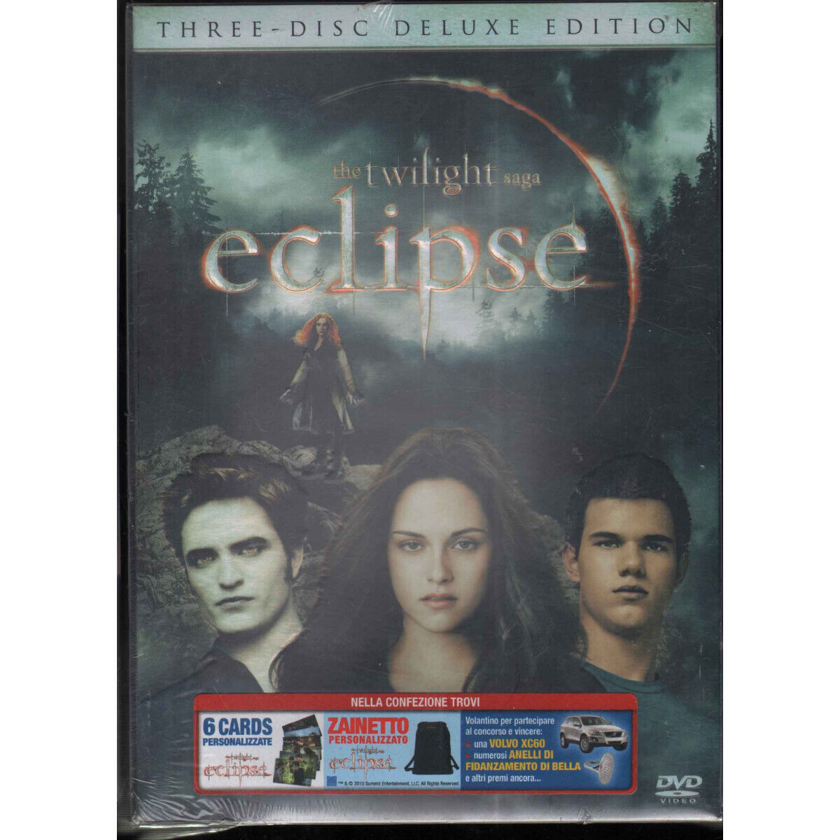 Eclipse - The Twilight Saga Deluxe Ed 3 DVD Stephanie Meyer Sigillato