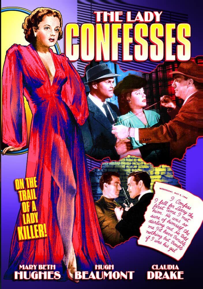 Lady Confesses (DVD) Hugh Beaumont Mary Beth Hughes
