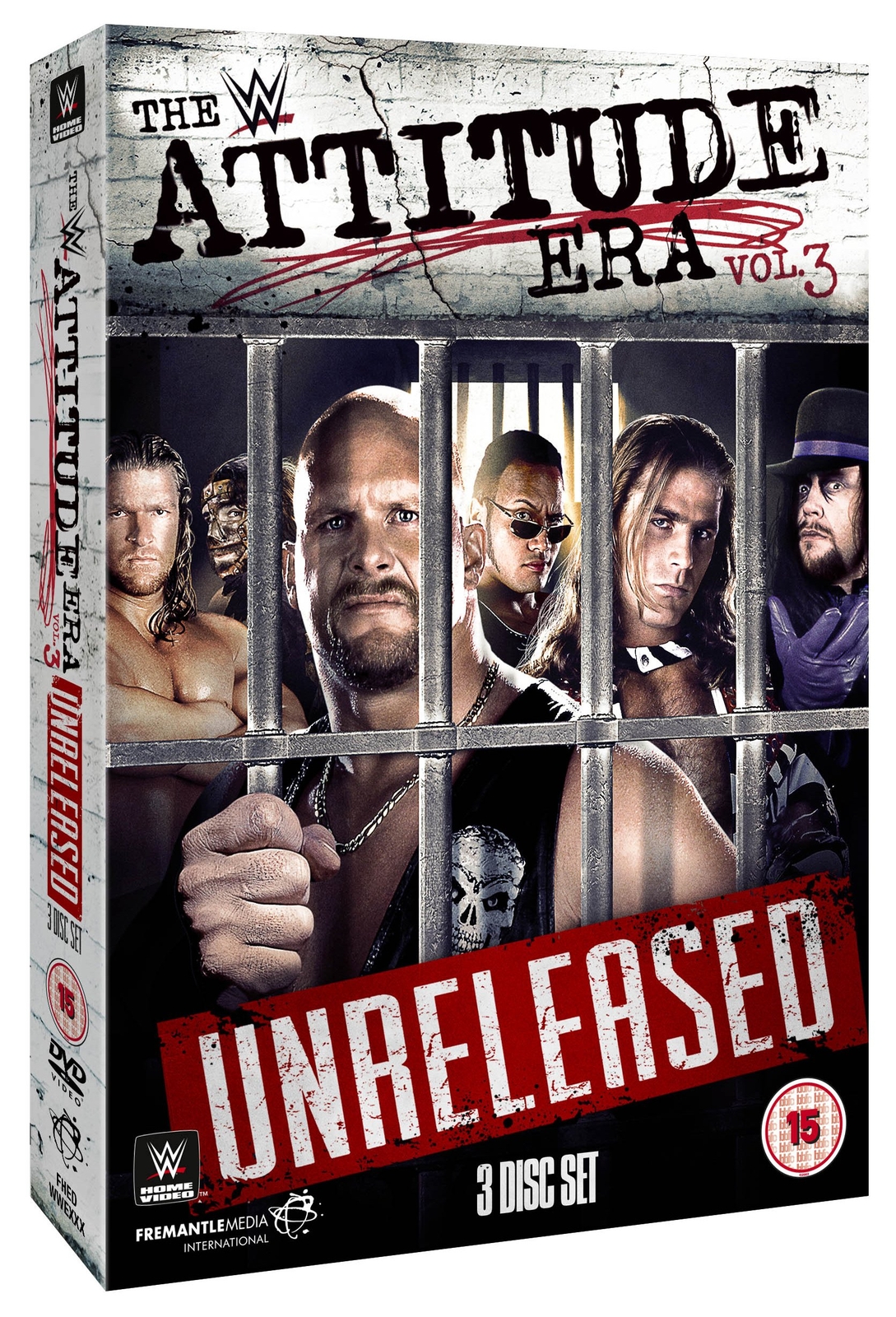WWE: Attitude Era Vol. 3 - Unreleased (DVD) Stone Cold Steve Austin The Rock
