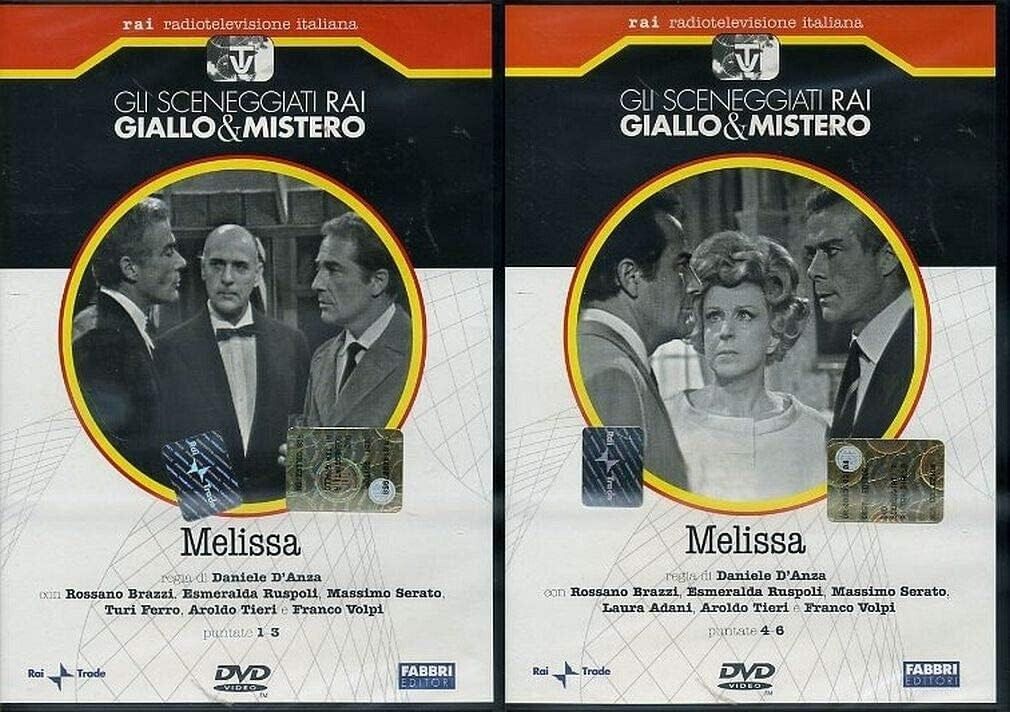 Sceneggiati RAI - GIALLO MELISSA (6 puntate) VERSIONE EDICOLA
