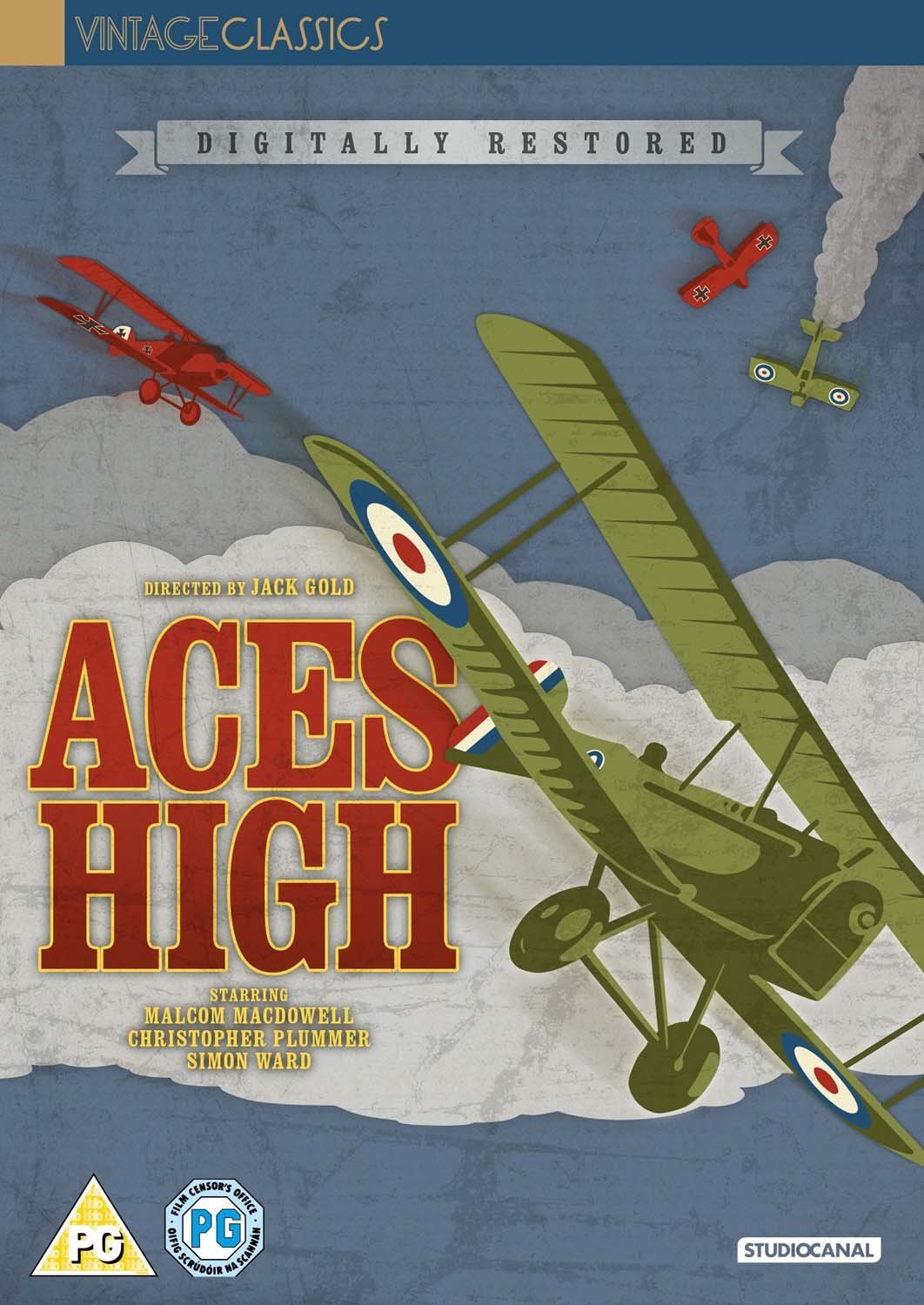 Aces High *Digitally Restored [DVD] (DVD) Malcolm McDowell Christopher Plummer