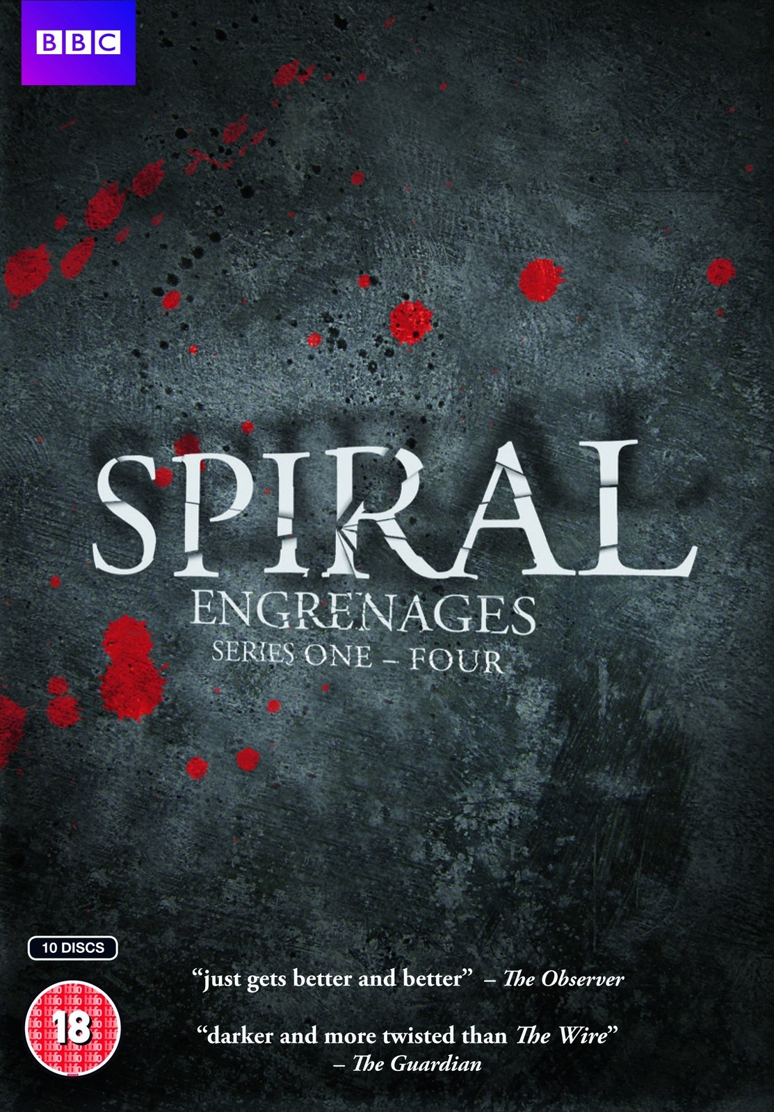 Spiral - Complete Series 1-4 (DVD) Caroline Proust Fred Bianconi Phillipe Duclos