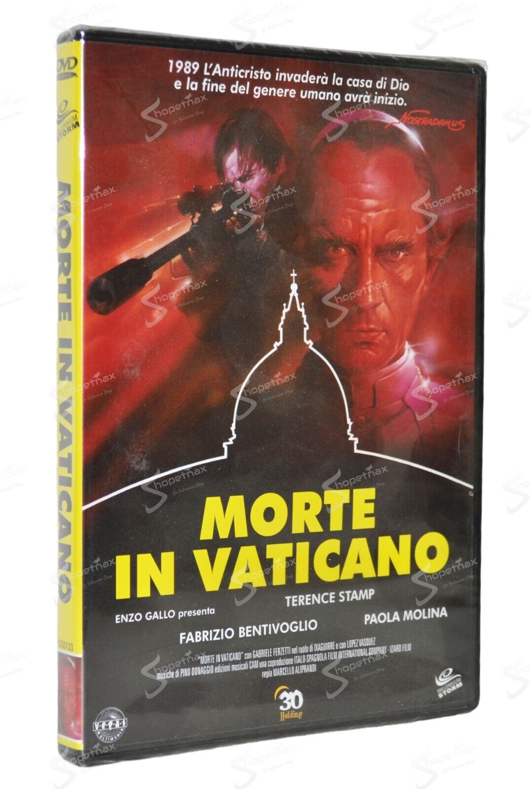 MORTE IN VATICANO 1982 MARCELLO ALIPRANDI TERENCE STAMP DVD RARO SIGILLATO