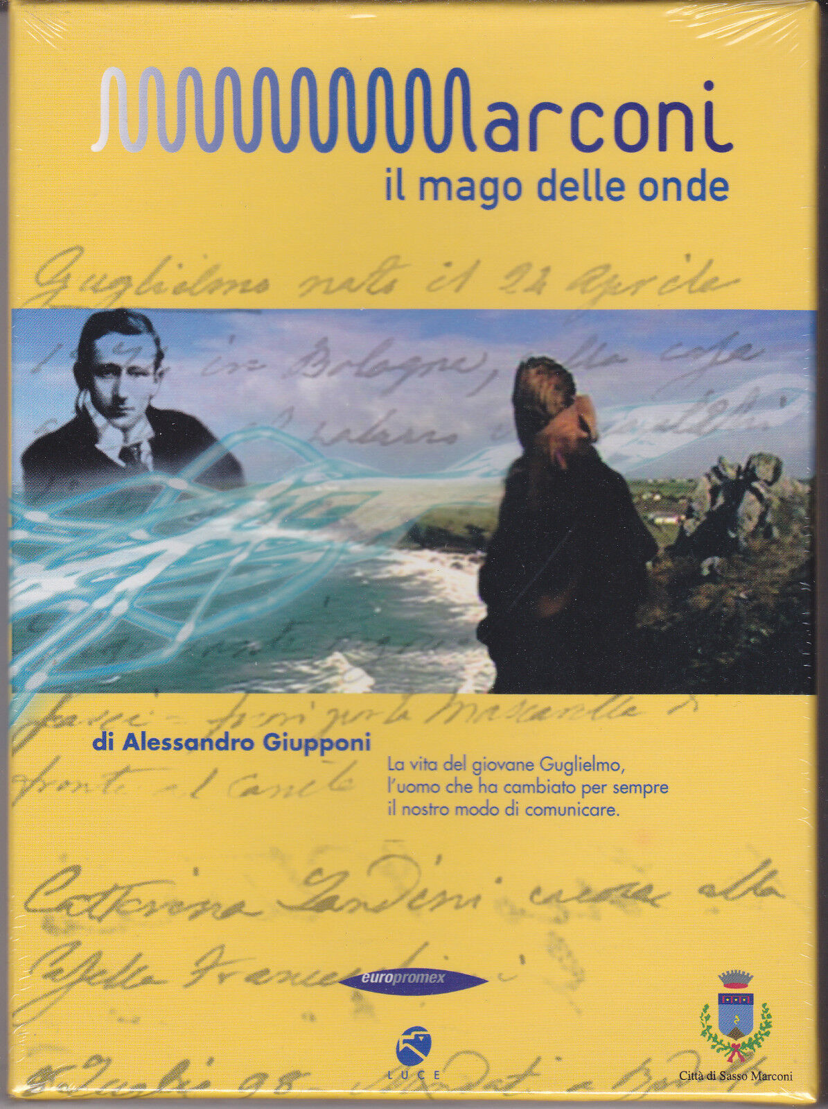 Dvd GUGLIELMO MARCONI - IL MAGO DELLE ONDE Edizione digipak nuovo sigillato 2005