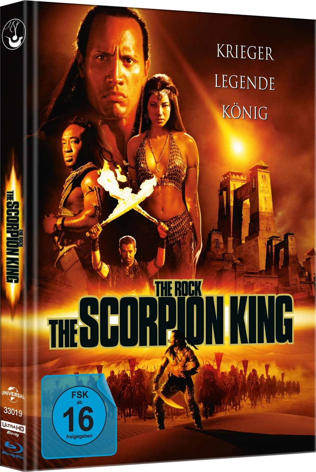 The Scorpion King - 4K Limited Mediabook (Cover C) imitiert auf (4K UHD Blu-ray)