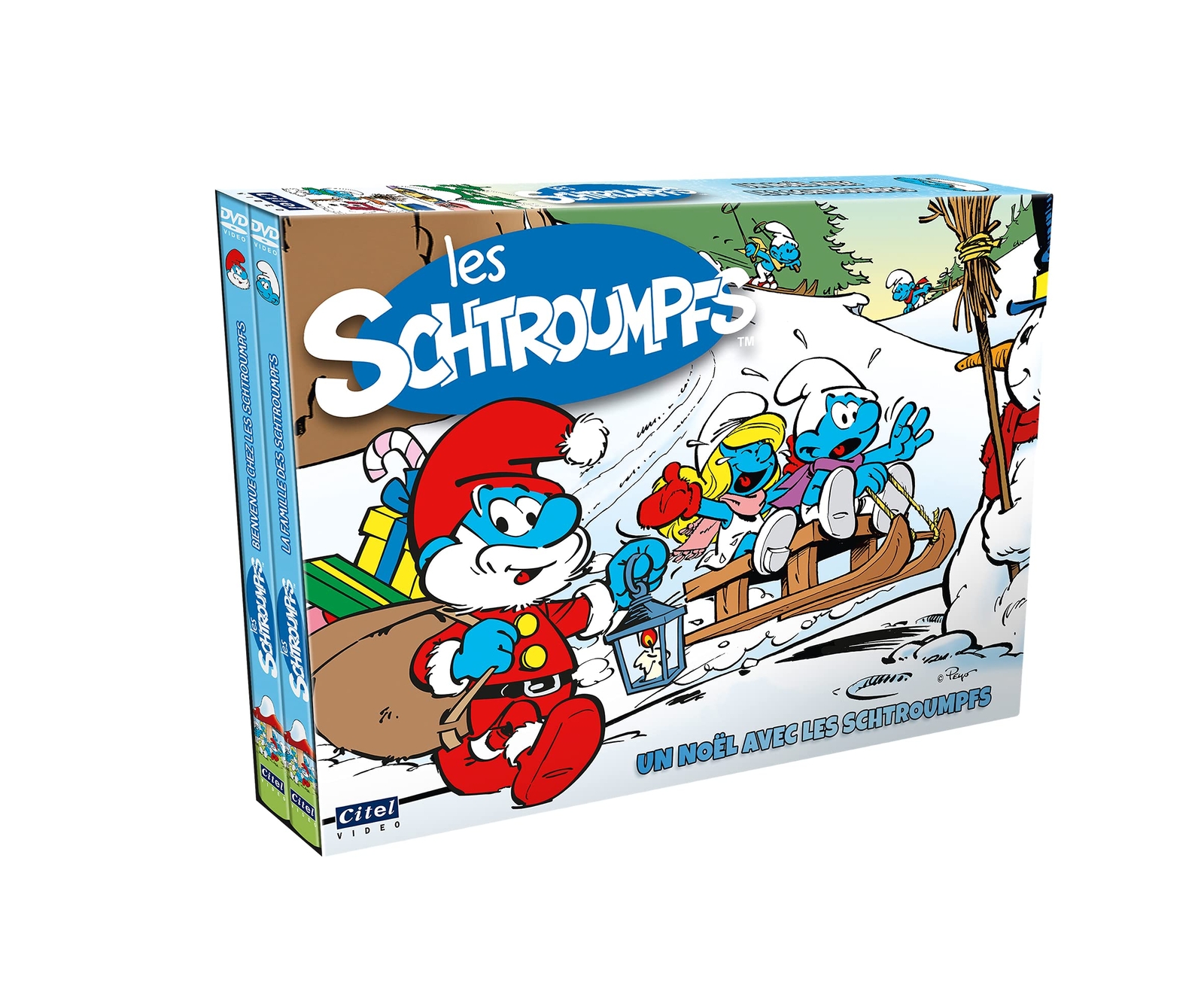 Les Schtroumphs Édition Spéciale - 4 DVD (DVD)