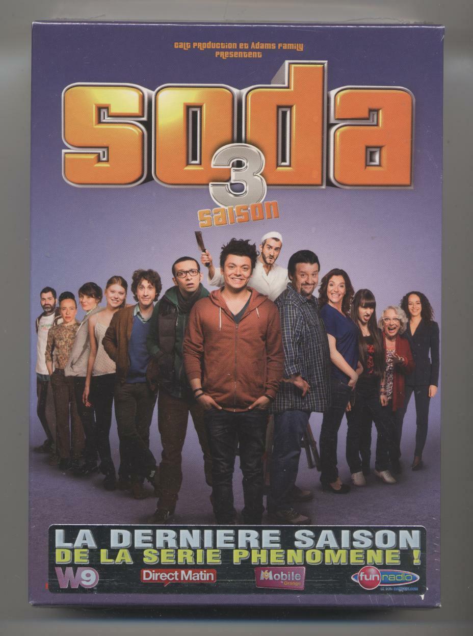 Nuova Cofanetto DVD Soda Stagione 3 Ccl 2 Sérietv 180 Episodi Kev Adams Lecluyse