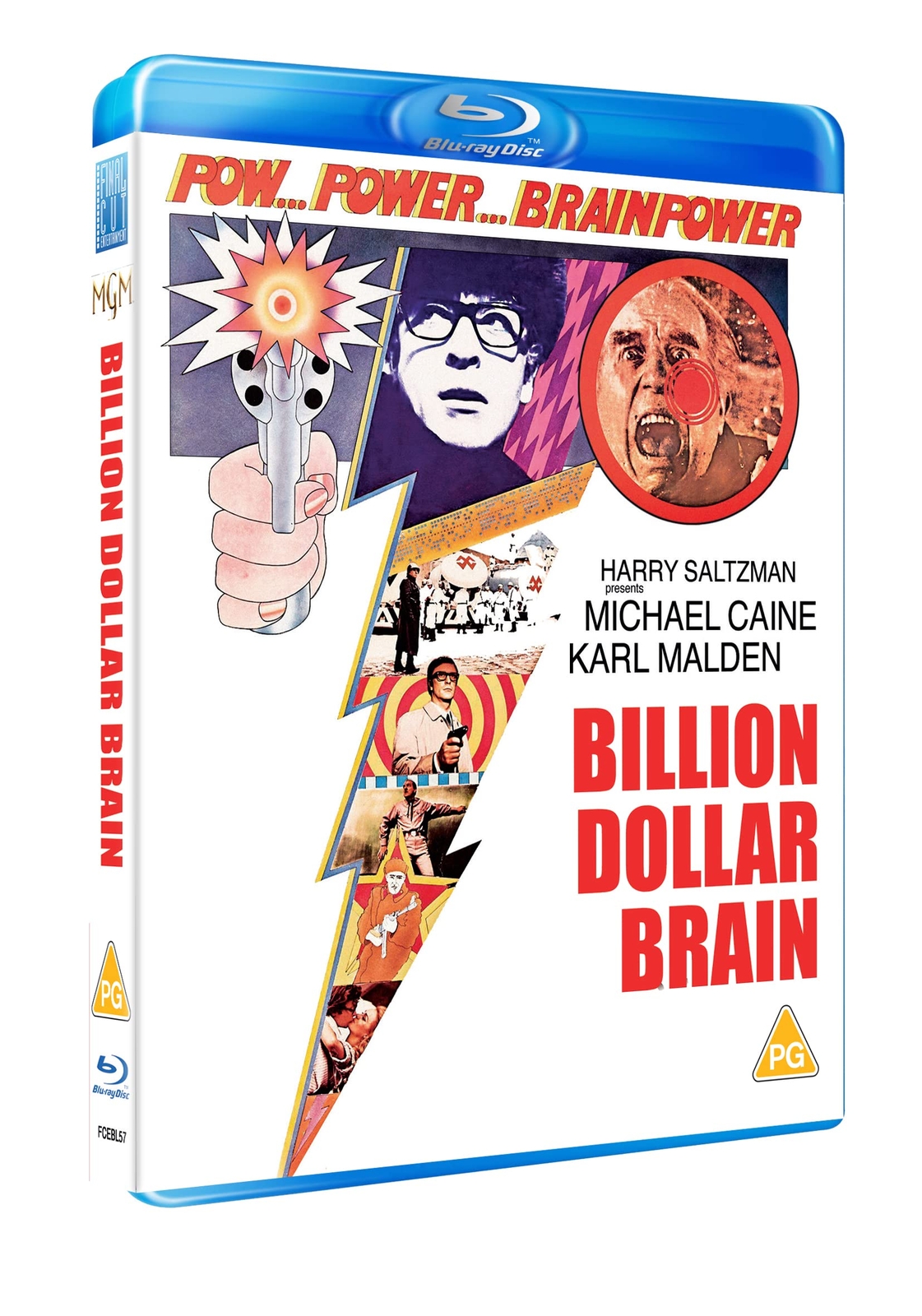 Billion Dollar Brain (Blu-ray) Michael Caine Karl Malden Ed Begley