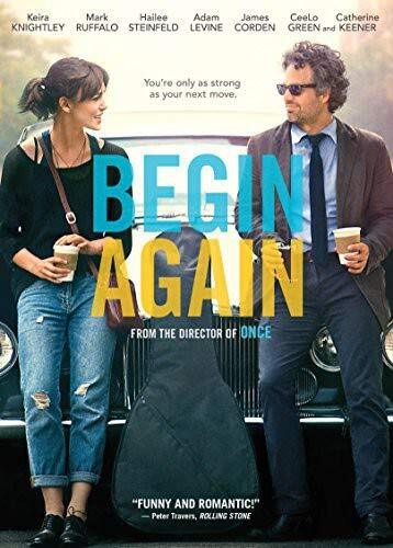 Begin Again (DVD) Keira Knightly Mark Ruffalo Adam Levine James Corden