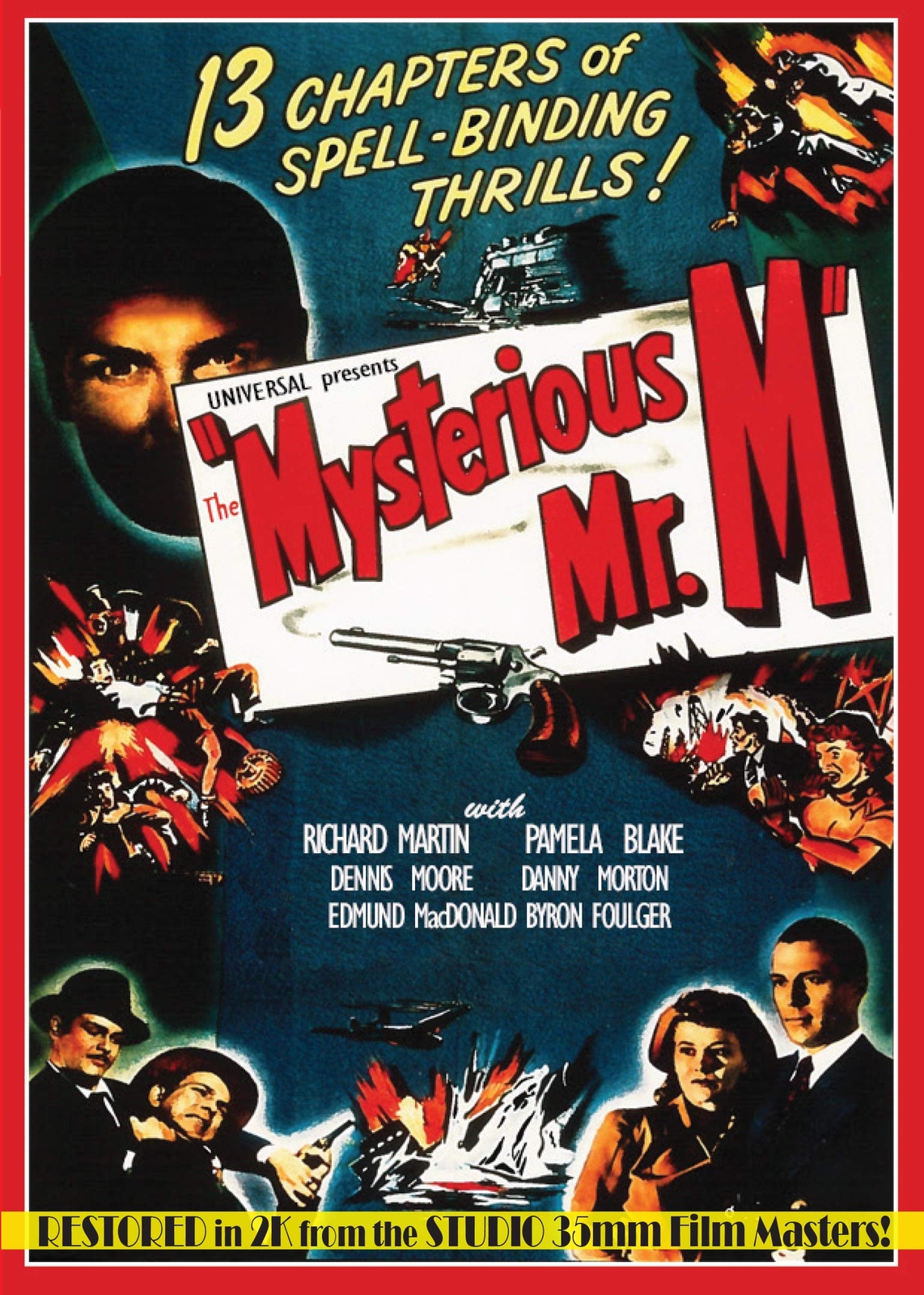 Mysterious Mr. M: 2k Restored Edition (DVD) Dennis Moore Pamela Blake
