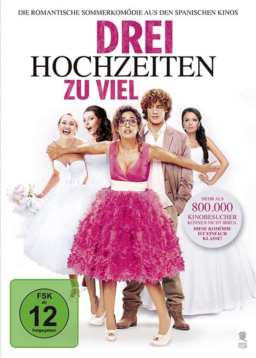 Drei Hochzeiten zu viel (DVD) Inma Cuesta Martiño Rivas Quim Gutiérrez