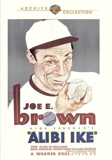 Alibi Ike (DVD) Joe E. Brown Olivia De Havilland Roscoe Karns Ruth Donnelly