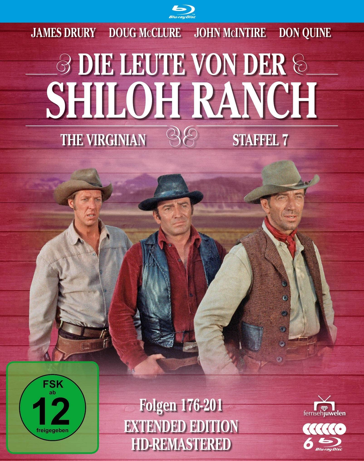 Die Leute von der Shiloh Ranch - Staffel 7 (HD-Remastered) (Fernsehjuw (Blu-ray)