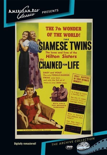Chained for Life (DVD) Daisy Hilton Mario Laval Violet Hilton
