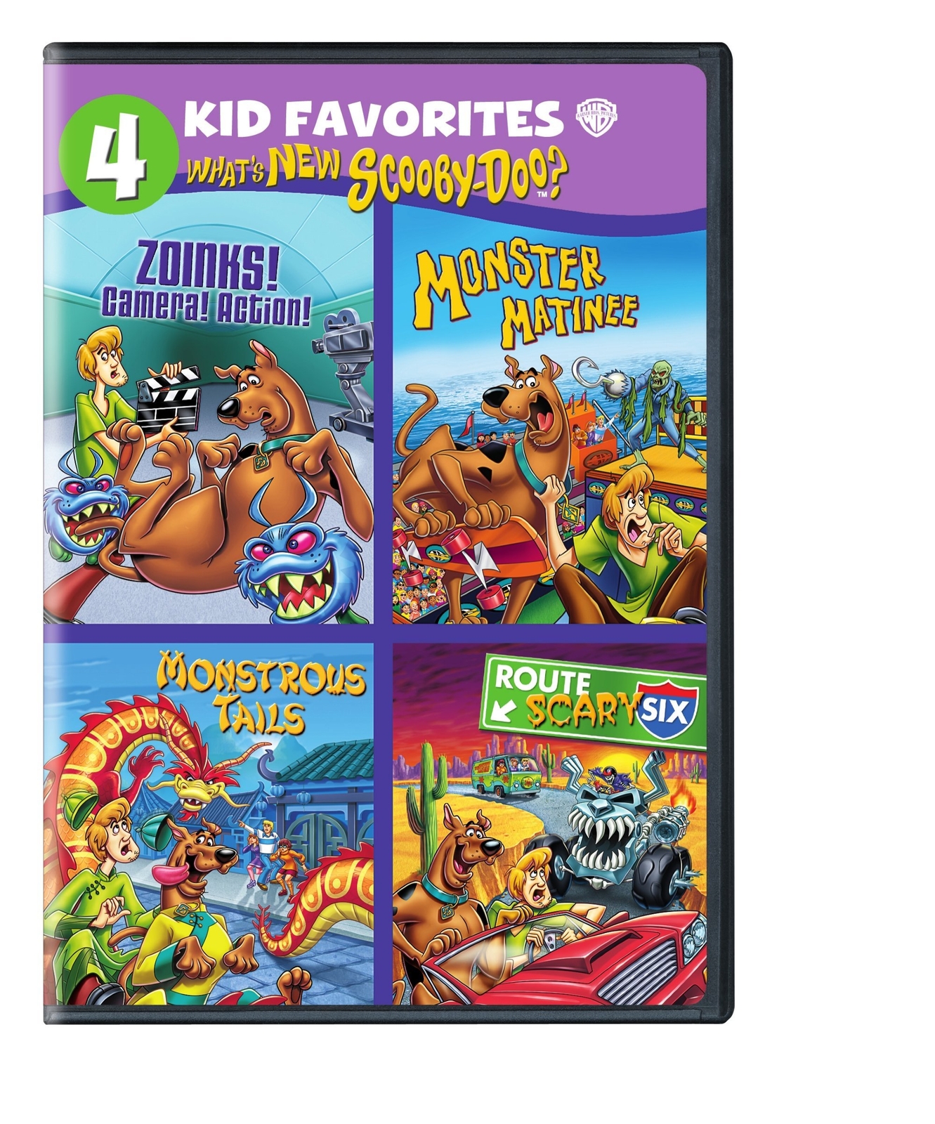 4 Kid Favorites: What's New Scooby-Doo? (DVD) Various