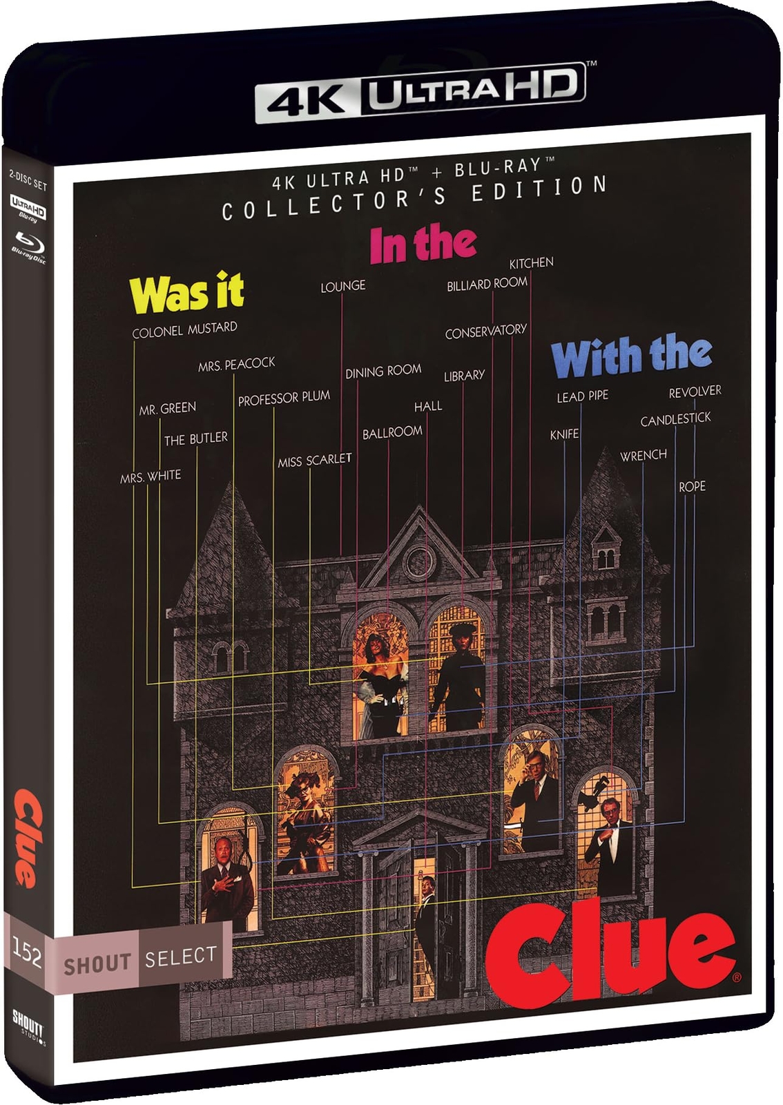 Clue (1985) - Collector's Edition 4K Ultra HD + Blu-ray (4K UHD Blu-ray)
