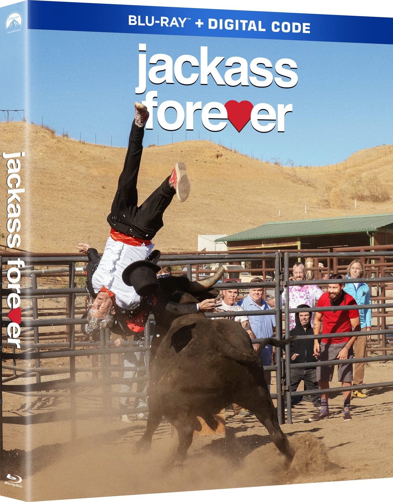Jackass Forever (Blu-ray) Jason "Wee Man" Acuna Chris Pontius Dave England