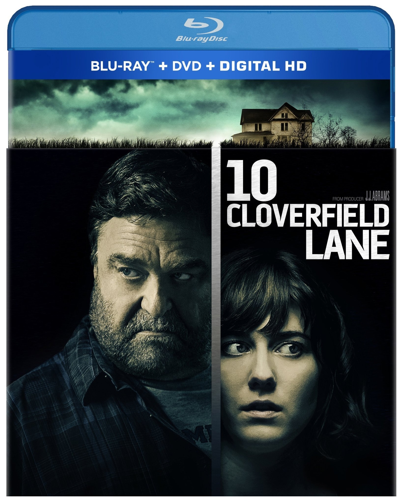 10 Cloverfield Lane (Blu-ray) John Goodman Mary Elizabeth Winstead Suzanne Cryer