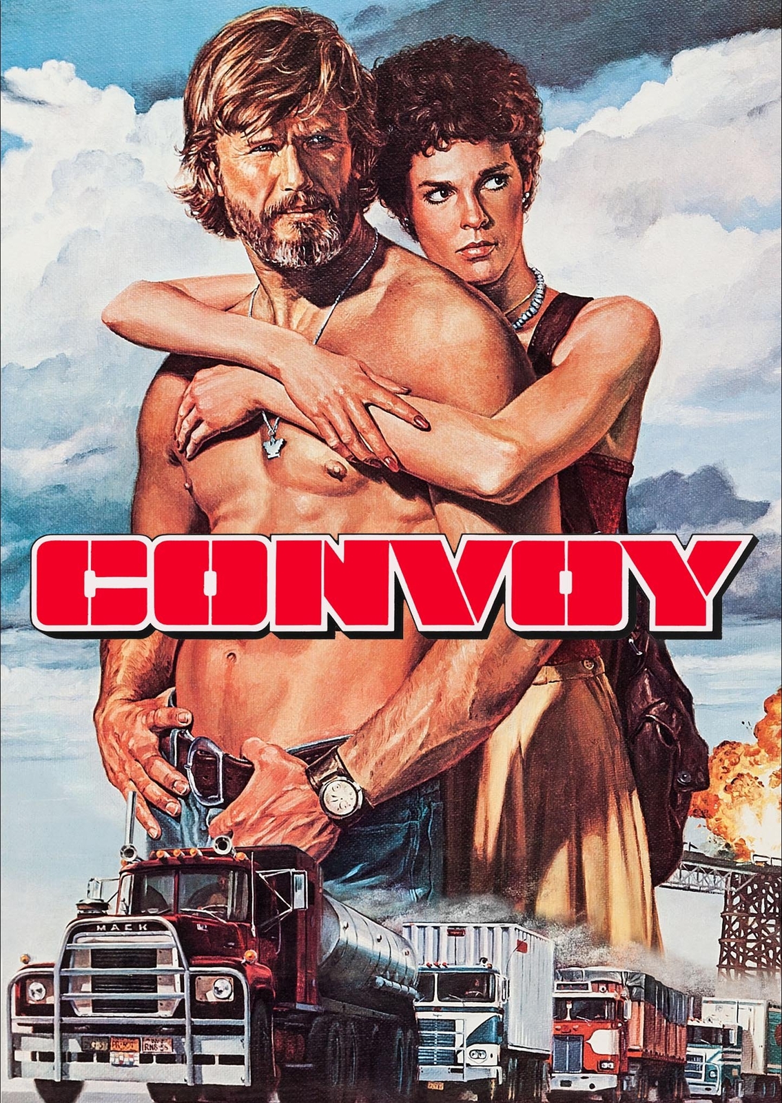 Convoy (DVD) Kris Kristofferson Ali MacGraw Ernest Borgnine Burt Young