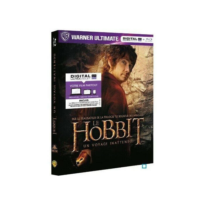 Il Hobbit Un Viaggio Unexpected Leggere Blu-Ray + DVD Nuova