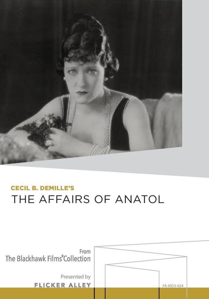 The Affairs of Anatol (DVD) Monte Blue Wallace Reid Agnes Ayres Gloria Swanson