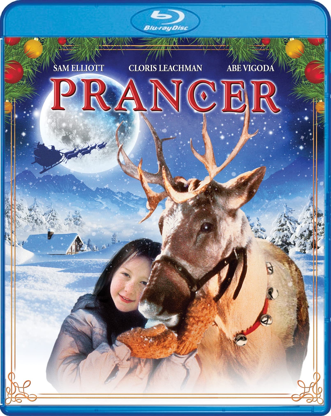 Prancer (Blu-ray) Rebecca Harrell Sam Elliott Cloris Leachman Abe Vigoda