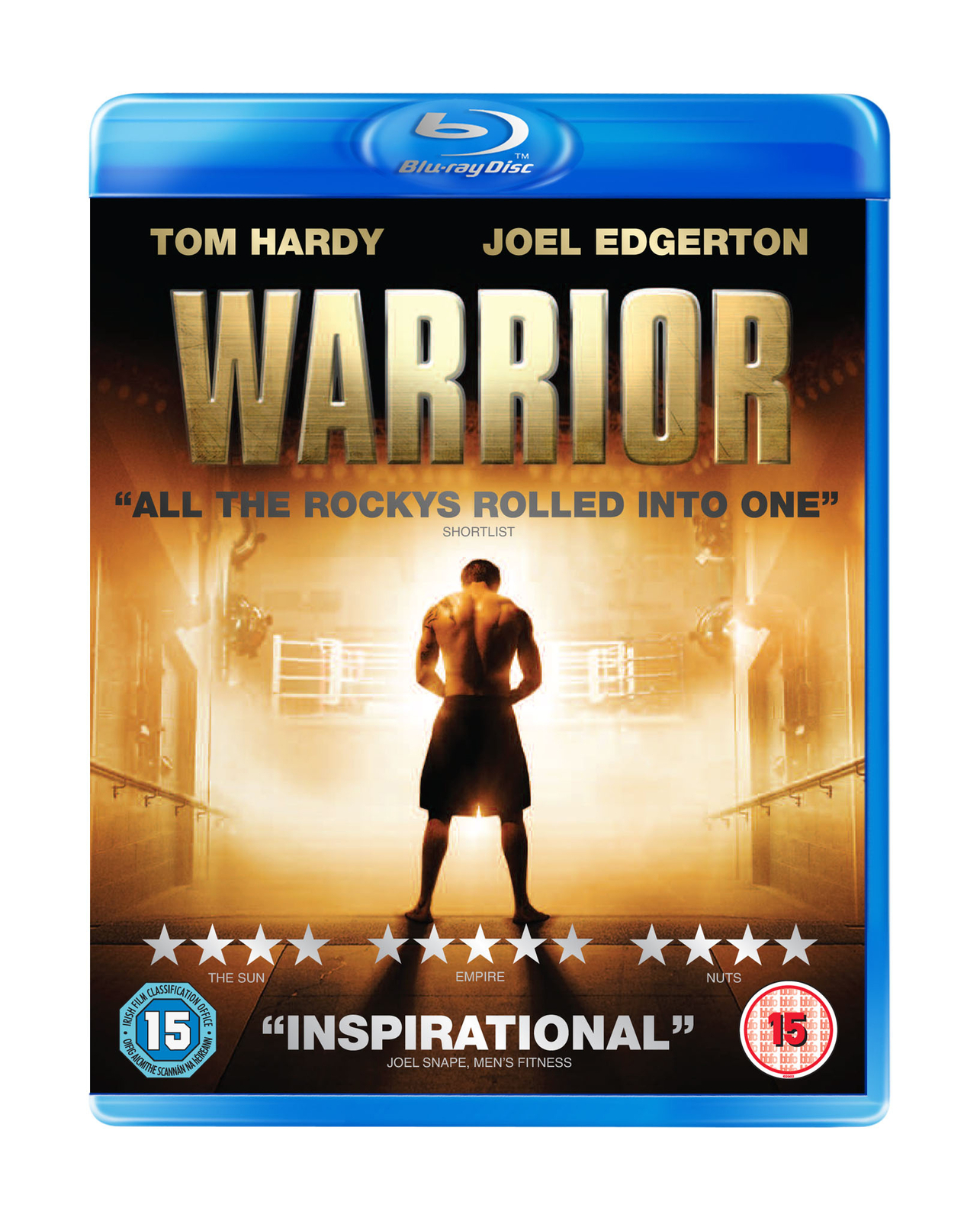 Warrior (Blu-ray) Tom Hardy Nick Nolte Joel Edgerton