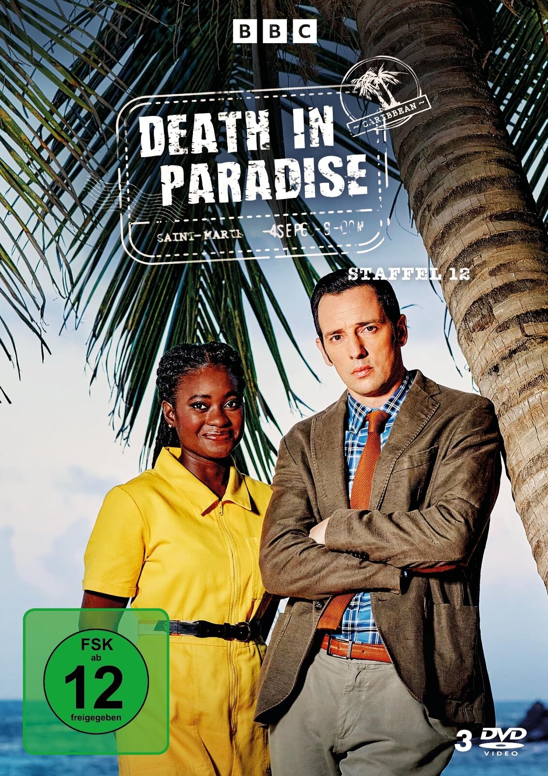 Death in Paradise - Staffel 12 (DVD) Ralf Little Joséphine Jobert Don Warrington