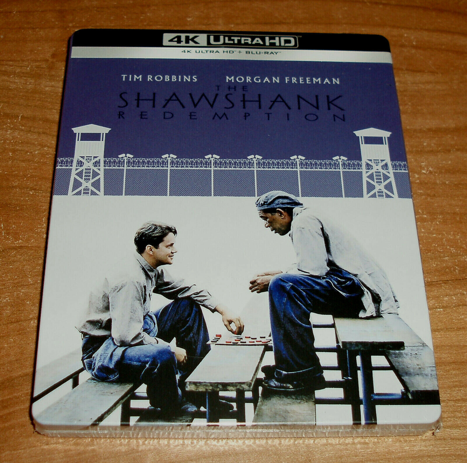 Catena Perpetua (The Shawshank Redemption) 4K UHD+ Blu-Ray Nuovo Steelbook