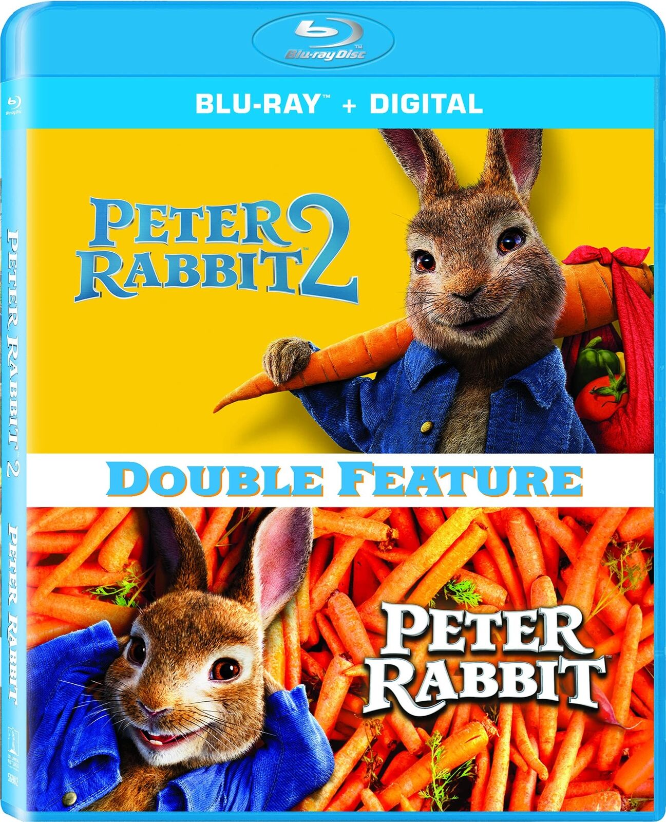Peter Rabbit / Peter Rabbit 2: The Runaway - Set (Blu-ray) James Corden Sia