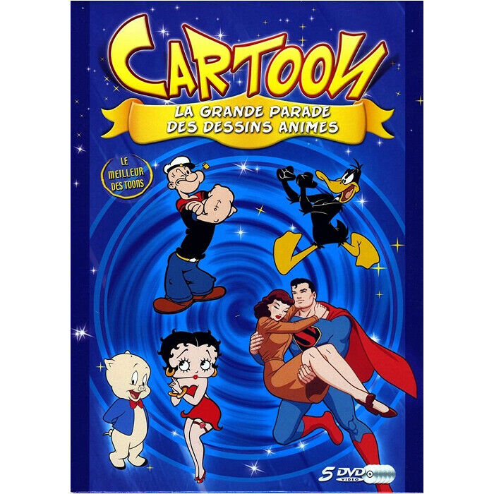 Cartoni La Grande Parata Des Cartoni Cofanetto DVD Nuova