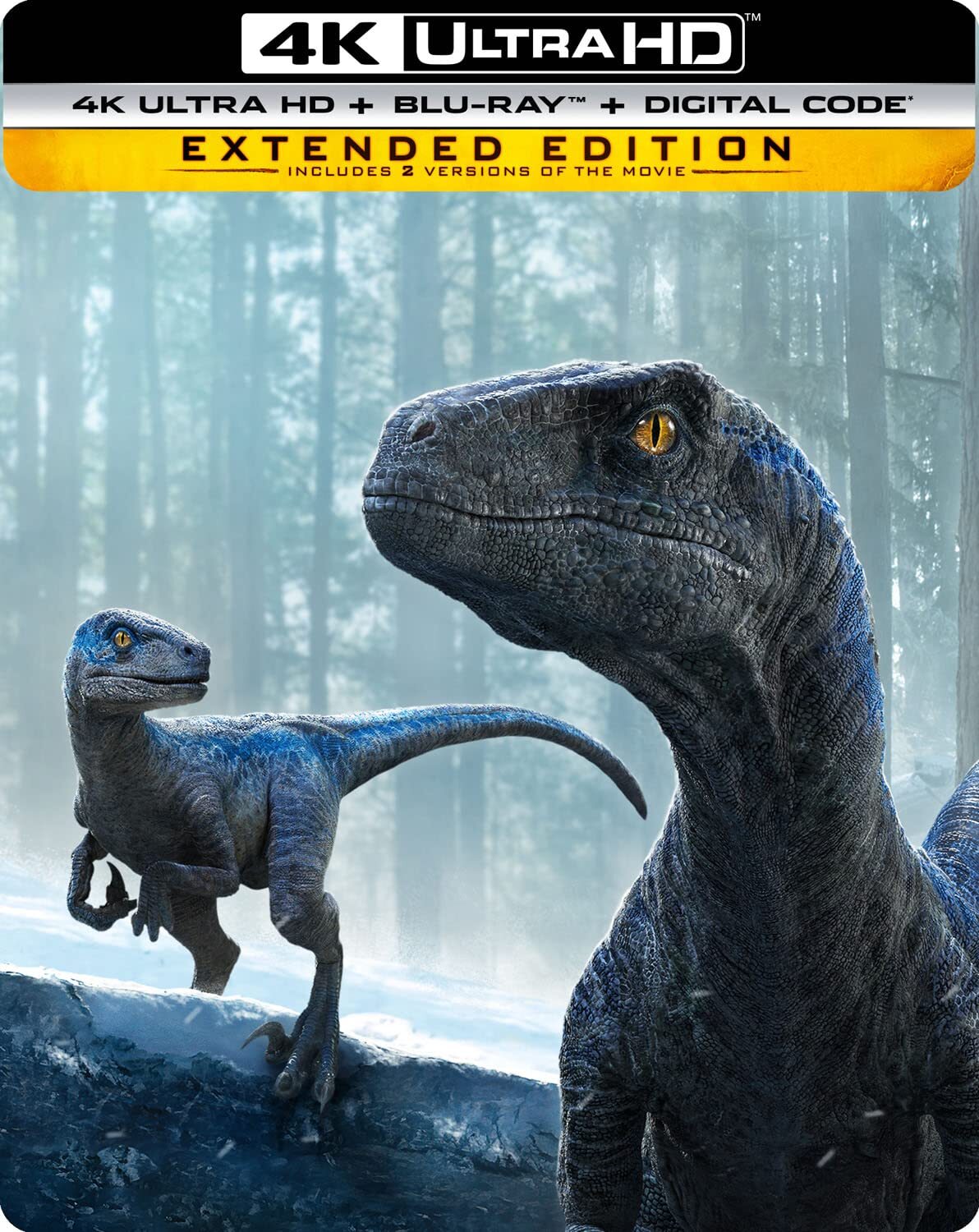 Jurassic World Dominion - Limited Edition Steelbook 4K Ultra HD (4K UHD Blu-ray)