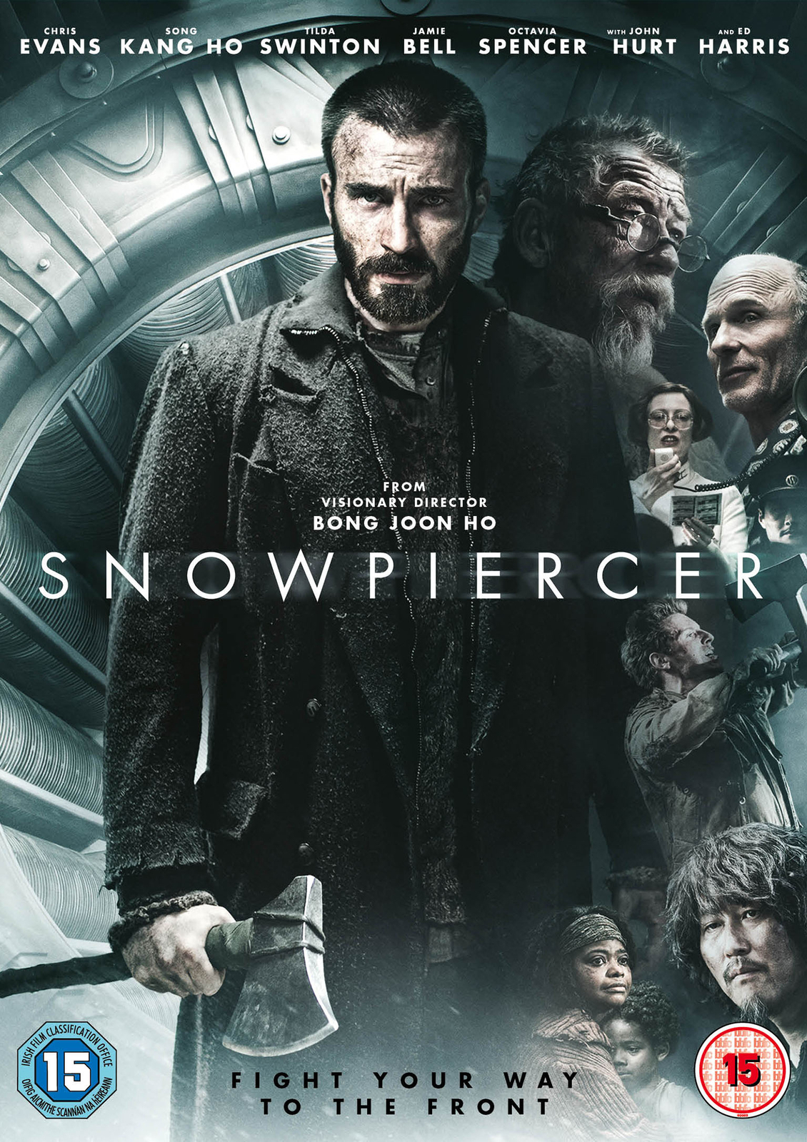 Snowpiercer (DVD) Ed Harris Ko Asung Ewen Bremner Alison Pill John Hurt