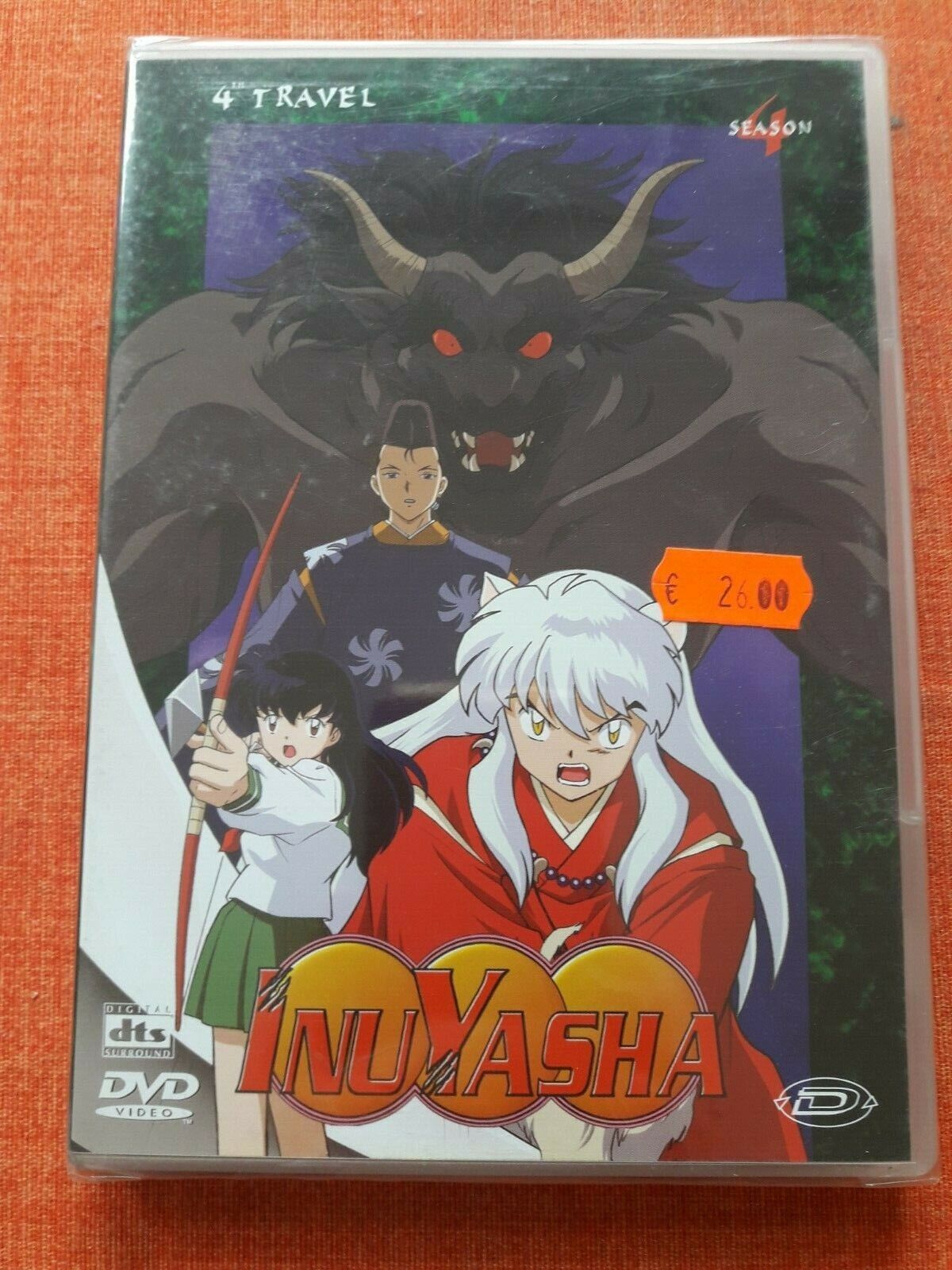 INUYASHA SEASON 4 VOL. 4 - DVD ANIME MANGA NUOVO SIGILLATO