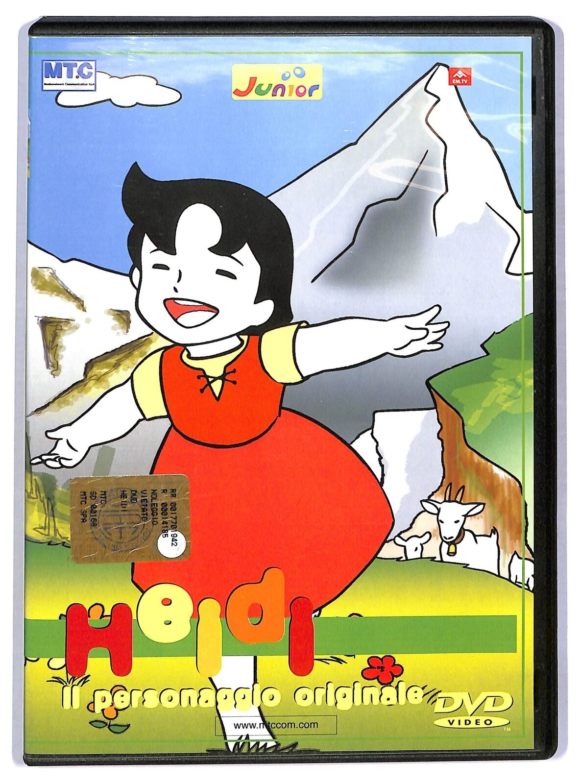 EBOND Heidi IL Personaggio Originale Capitoli da 1 a 3 DVD D774446