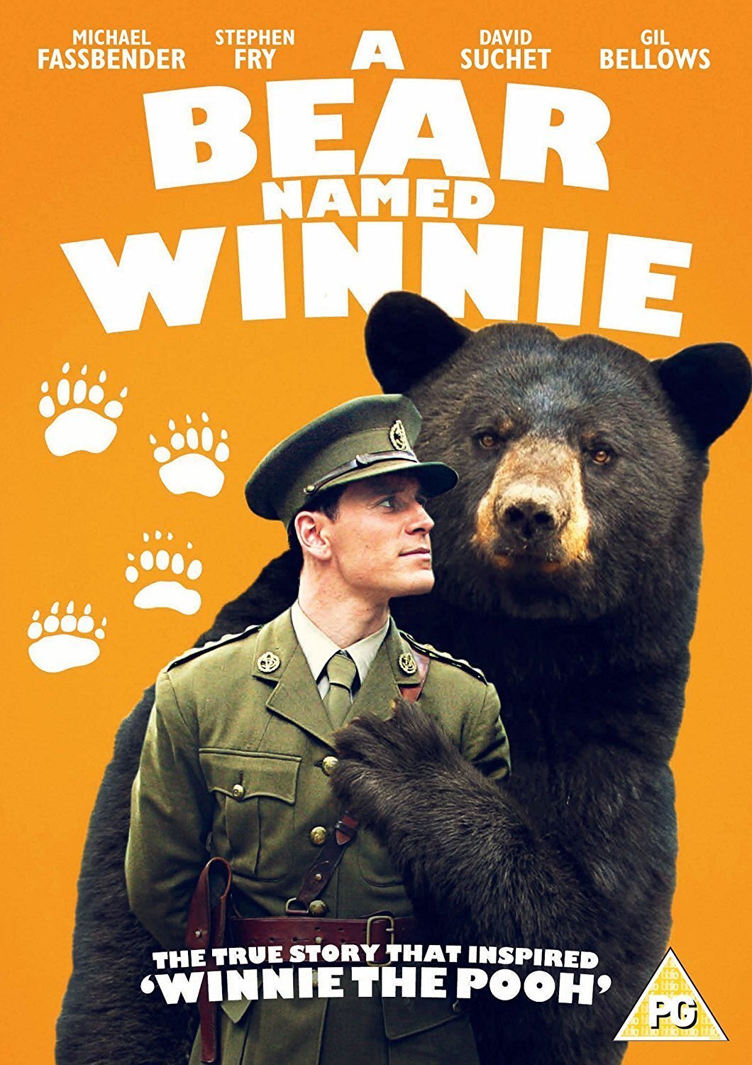 A Bear Named Winnie (DVD) Michael Fassbender David Suchet Stephen Fry