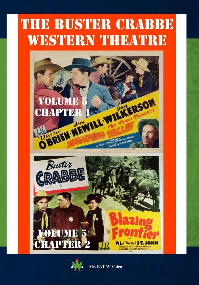 The Buster Crabbe Western Theatre Volume 5 (DVD) Robert Bice Stanley Price