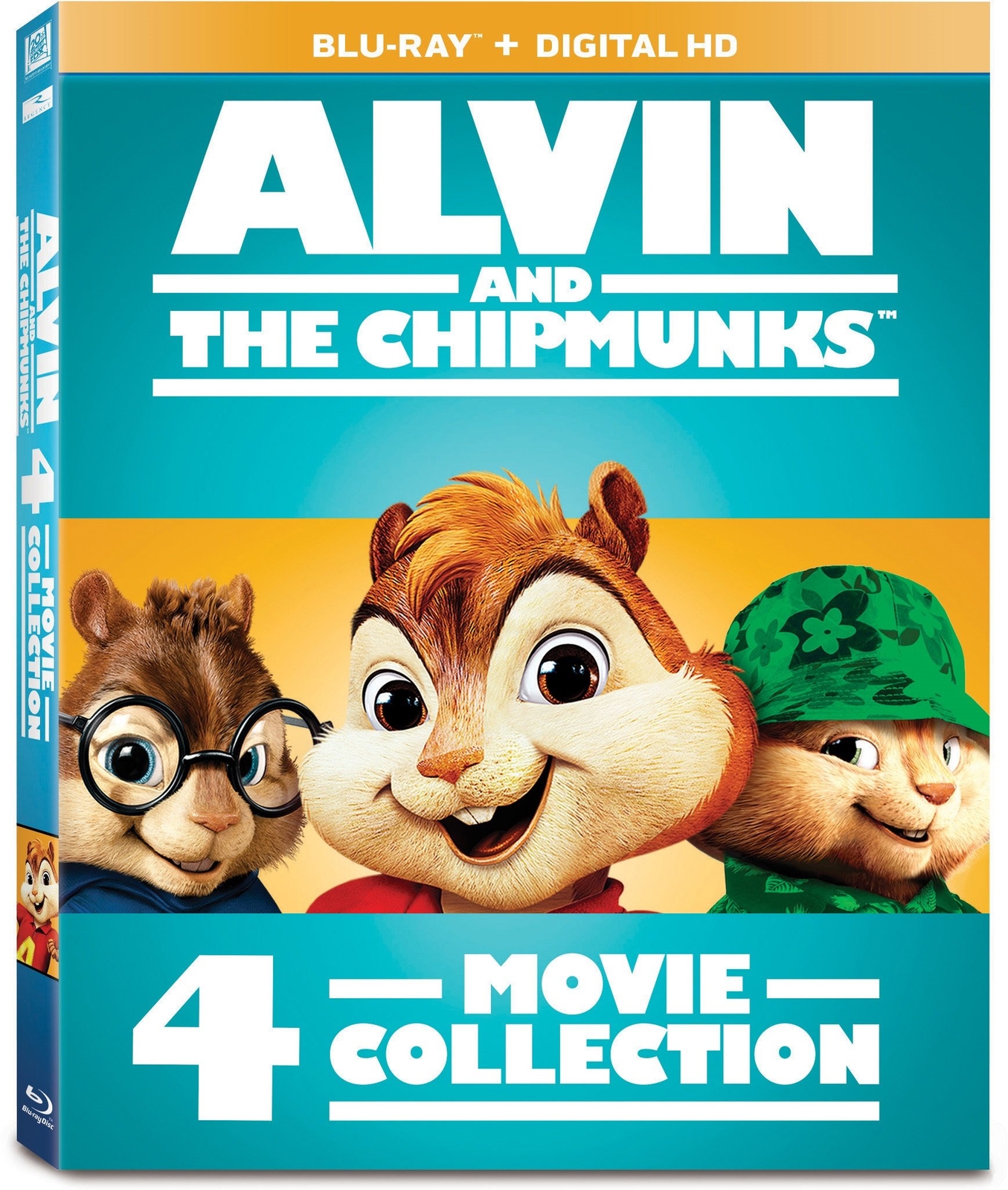 Alvin and the Chipmunks 4-Movie Collection (Blu-ray)