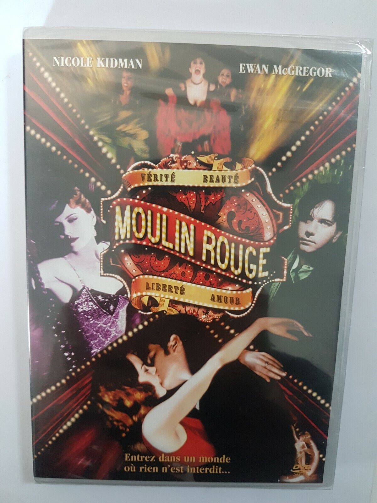 Nuova DVD Rosso Nicole Kidman Ewan Mcgregor Musicale Opera Rock