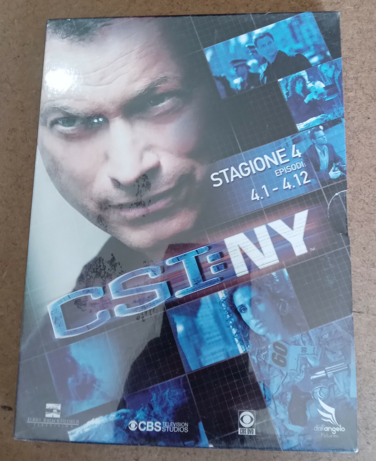 CSI: NY • IVª Stagione • episodi 4.1 - 4.12 (2007) 3 DVD BOX ORIGINALE NUOVO