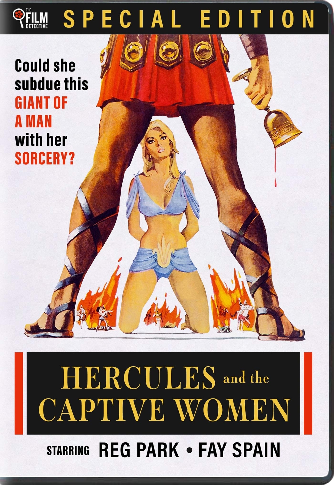 Hercules And The Captive Women (1963) (DVD) Reg Park Laura Altan Fay Spain