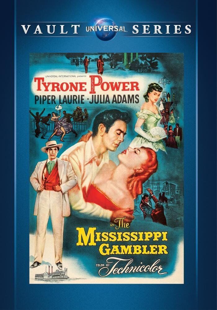 The Mississippi Gambler DVD (1953) - Tyrone Power, Piper Laurie, Julia Adams