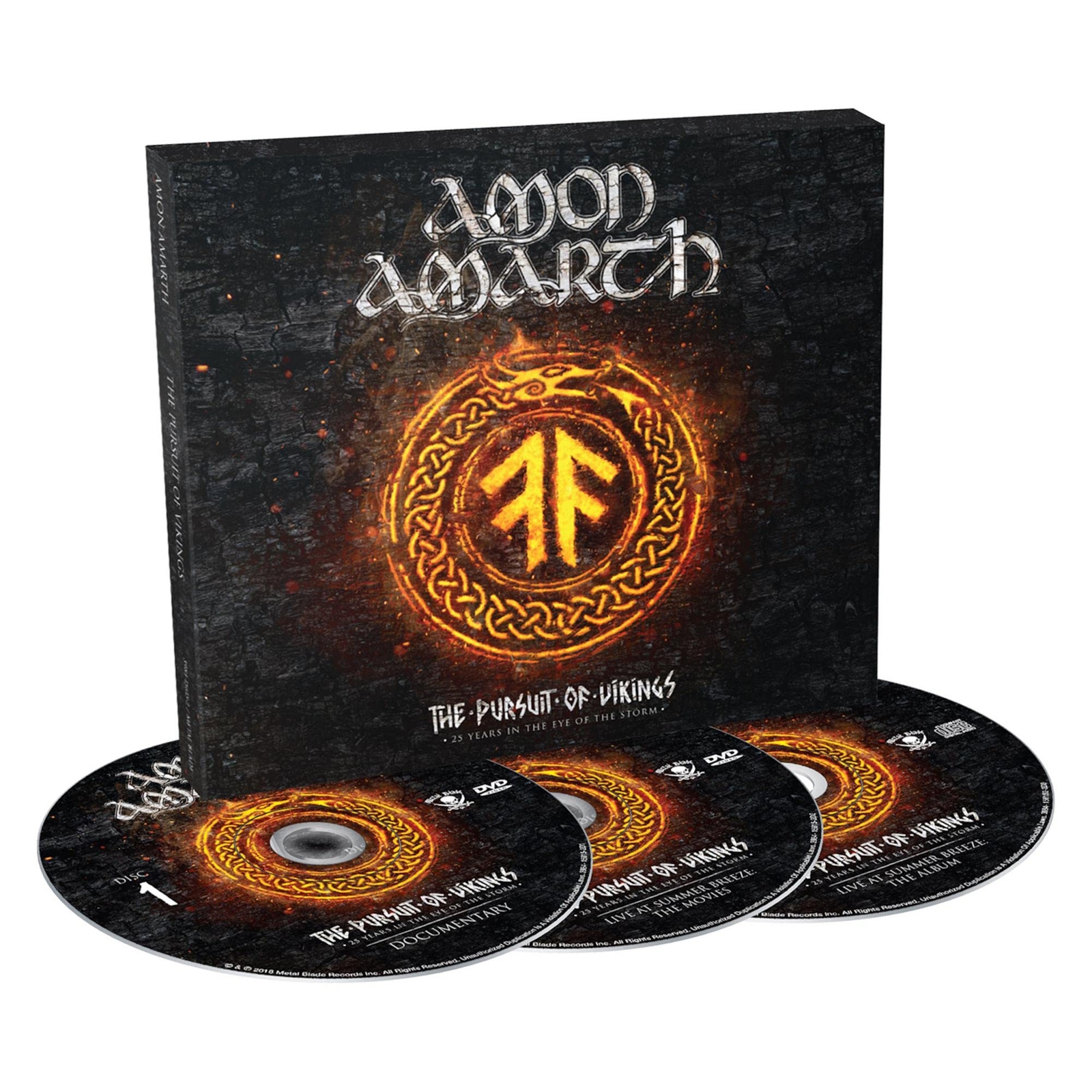 The Pursuit of Vikings: 25 Years in the Eye of the Storm (DVD) Amon Amarth