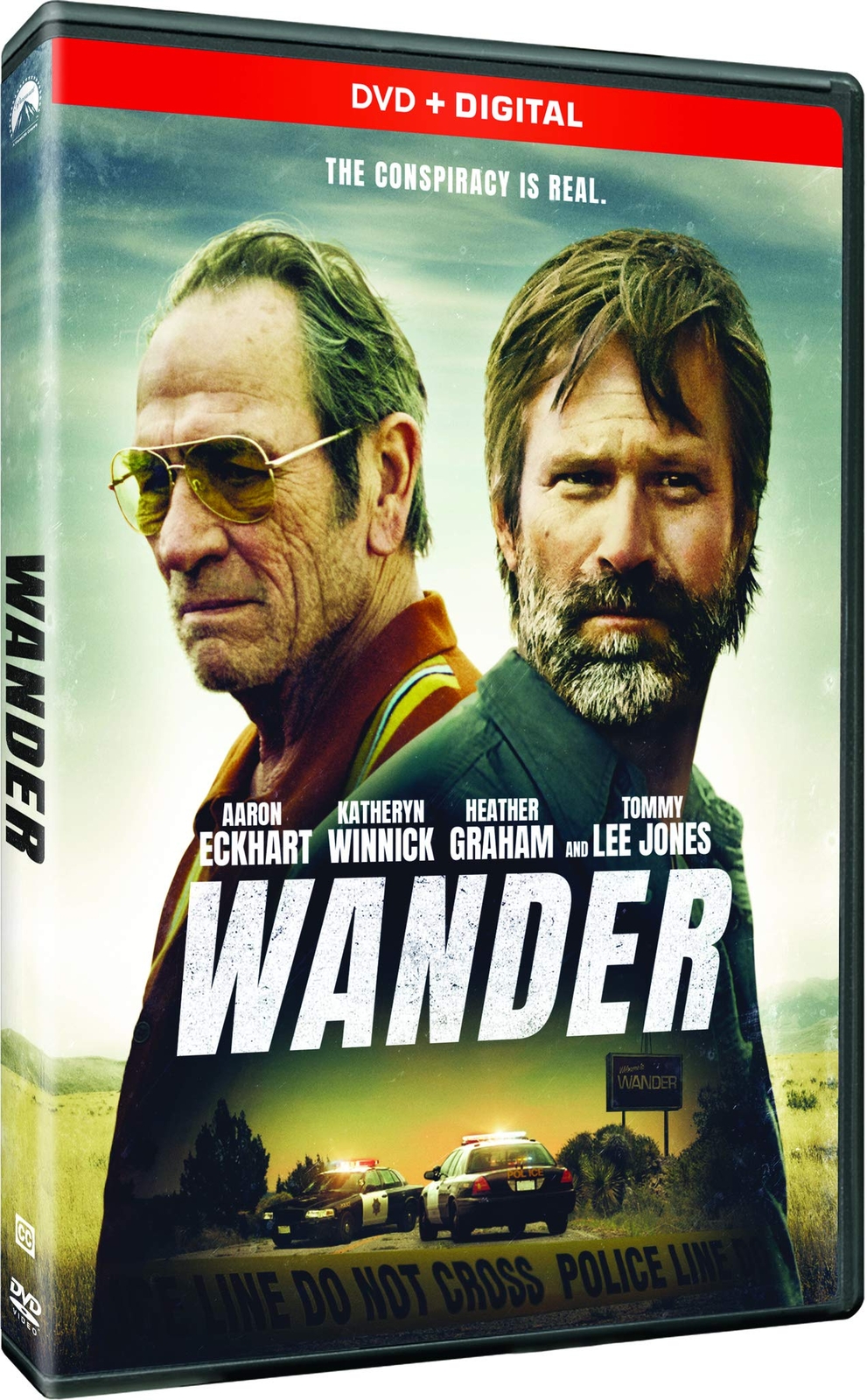 Wander (DVD + Digital) (DVD) Aaron Eckhart Tommy Lee Jones Katheryn Winnick