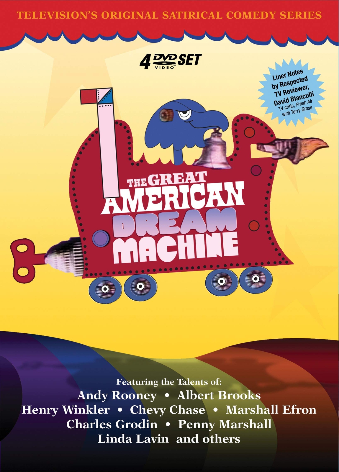 The Great American Dream Machine (DVD) Chevy Chase Albert Brooks Andy Rooney