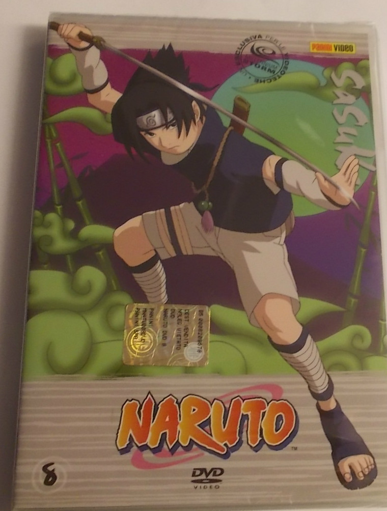 NARUTO 8 DVD SIGILLATO