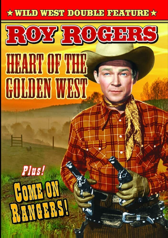 Roy Rogers Double Feature: Heart of The Golden West (1942) / Come On Range (DVD)