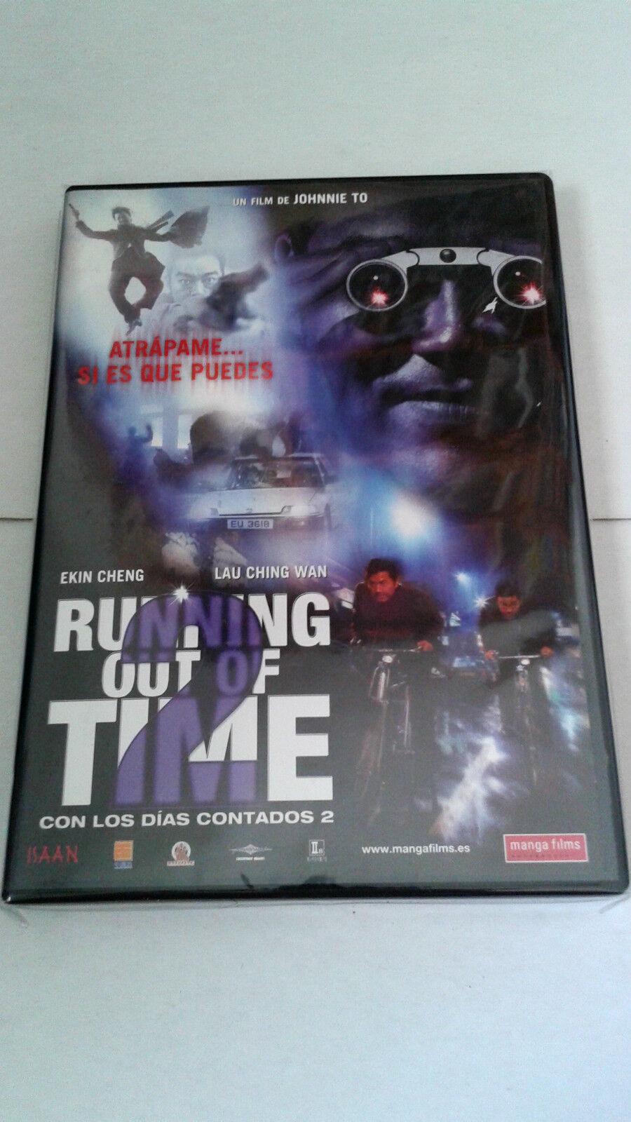 DVD " Running Out Of Time 2 (Con Los Giorni Count 2 )" Johnnie To Sigillato